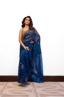 The Sapphire Sari & Petticoat