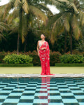 Red Etm Saree