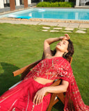 The Sindoor Sari & Petticoat