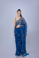 The Sapphire Sari & Petticoat