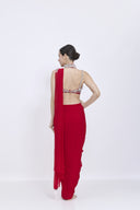 The Volcano Pre-stitched Sari