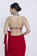 The Volcano Pre-stitched Sari