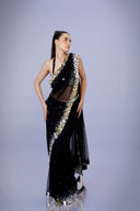 The Noir Sari & Petticoat