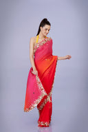 The Persimmon Sari & Petticoat