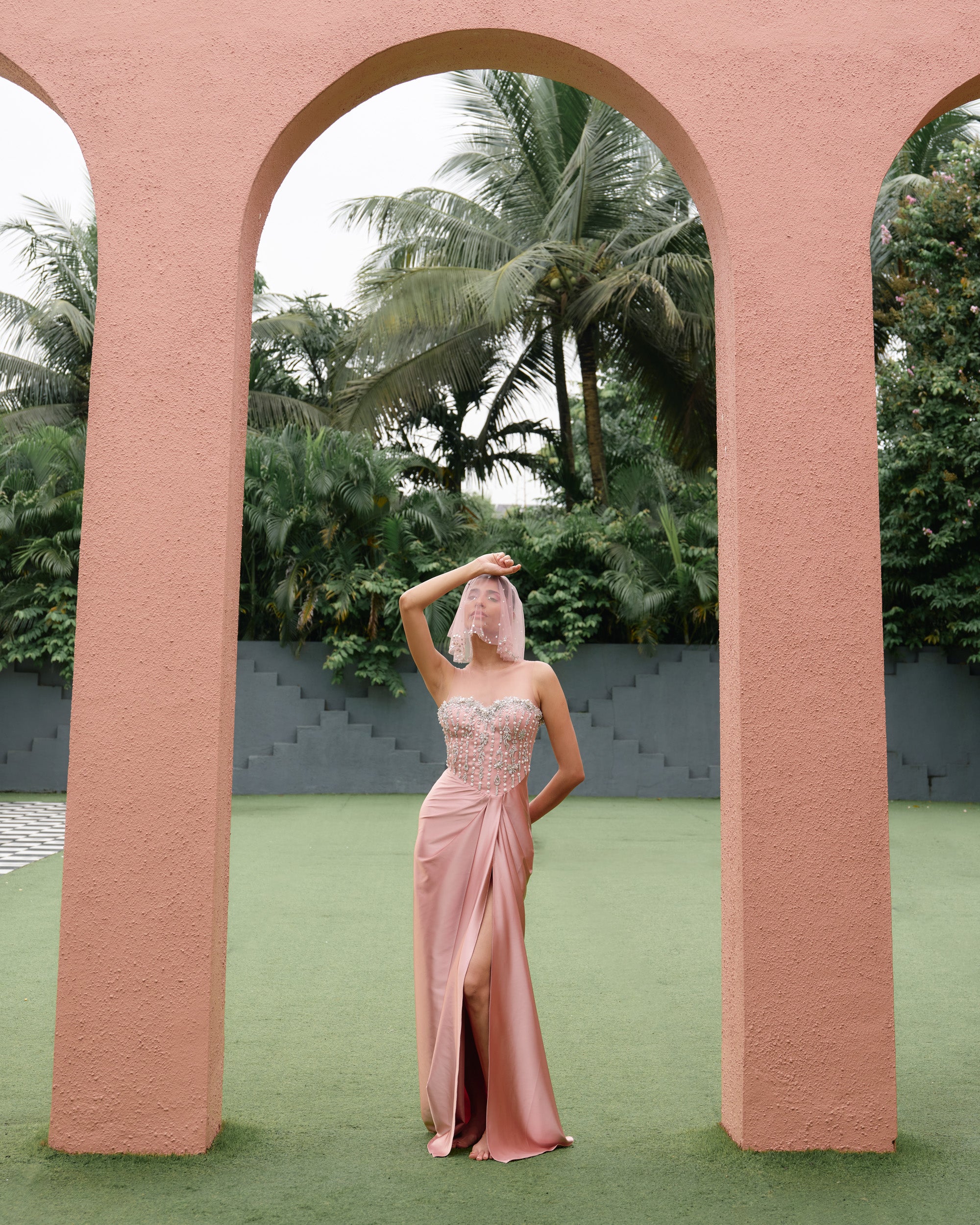 Old Rose Gown