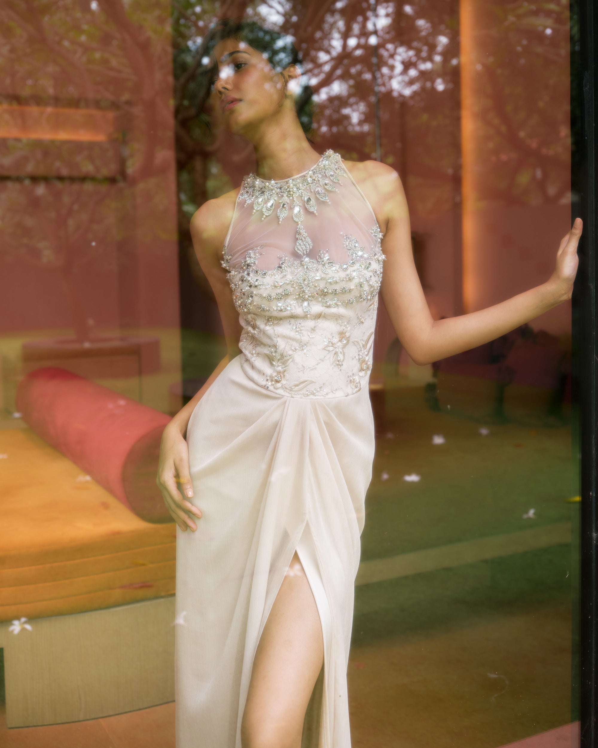 Creme Fw25 Gown