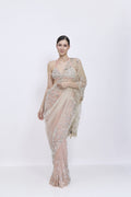 Shades Of Old Rose Saree