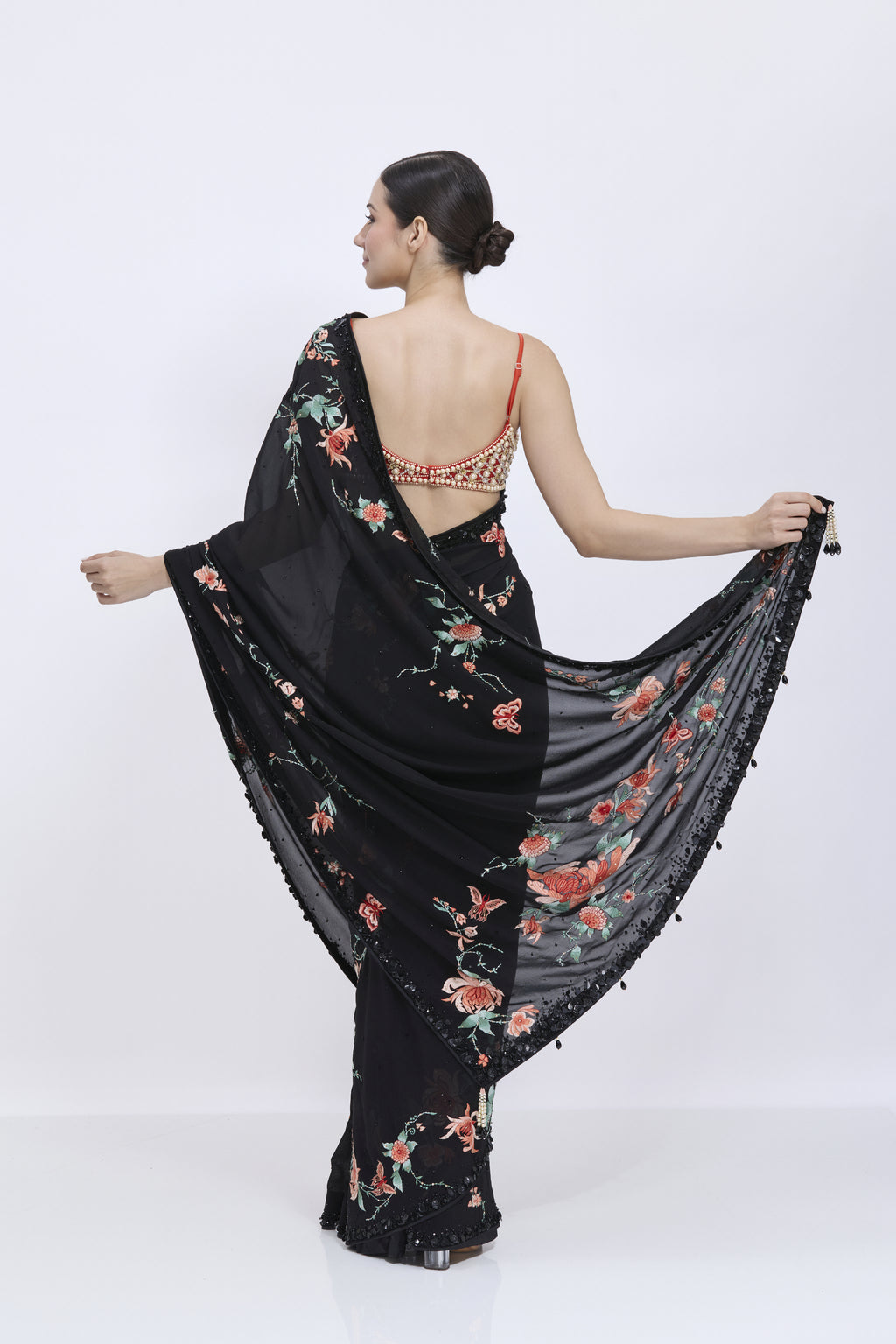 Black Saree