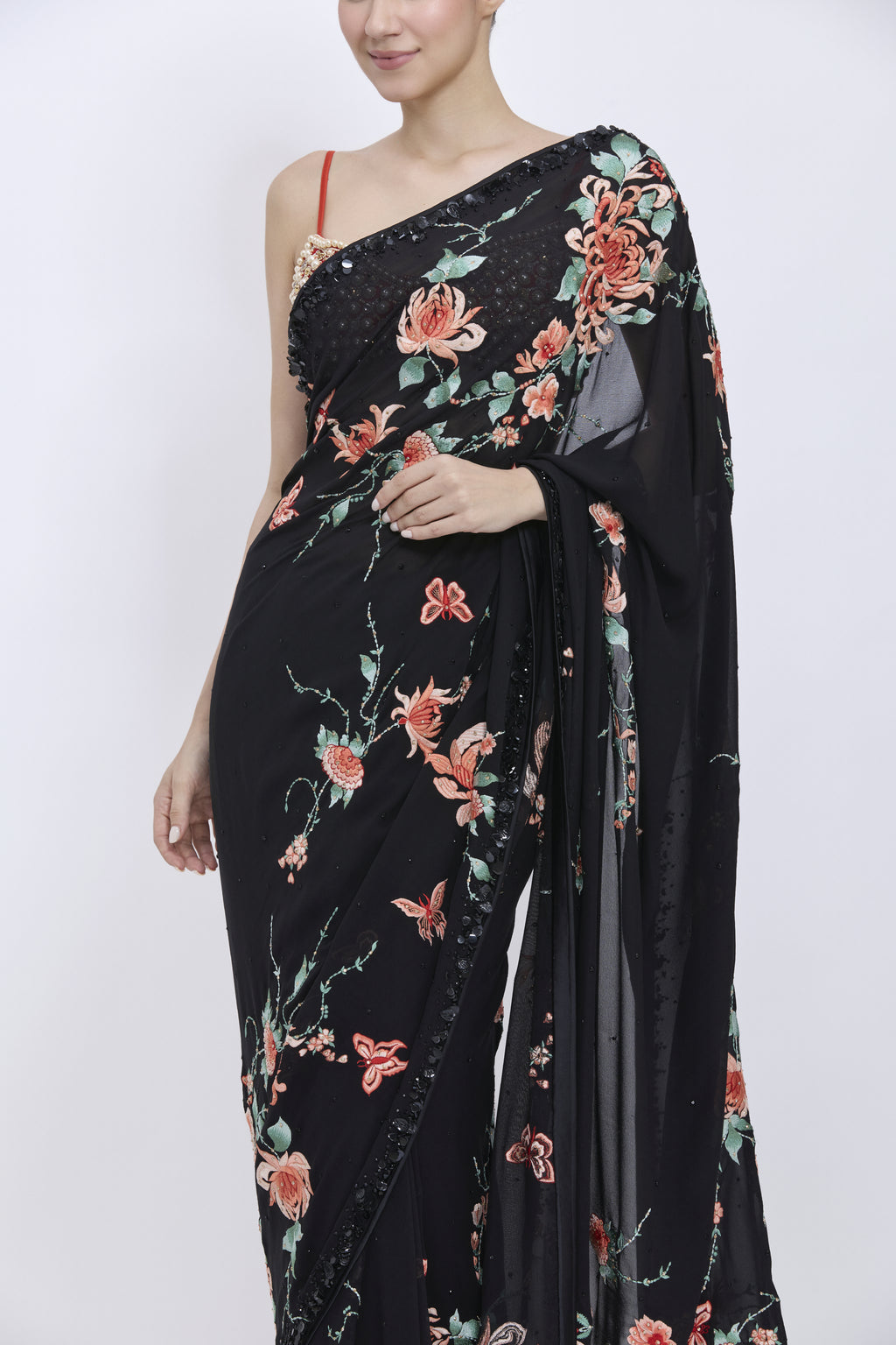 Black Saree