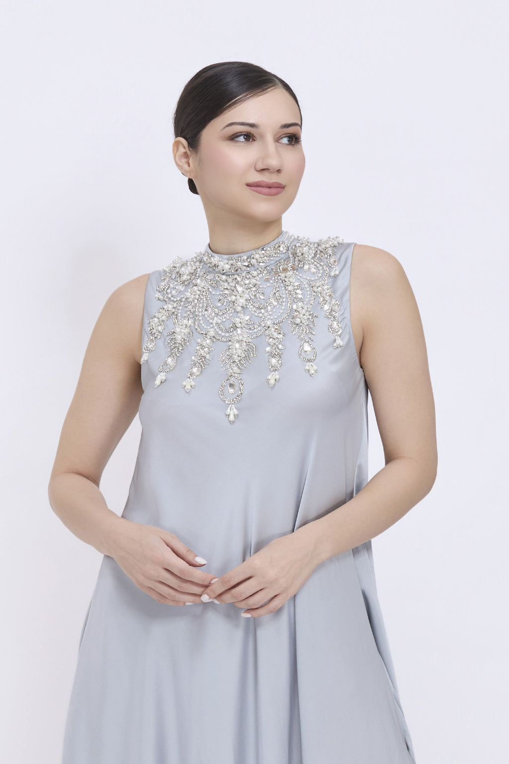 Grey Iib Gown