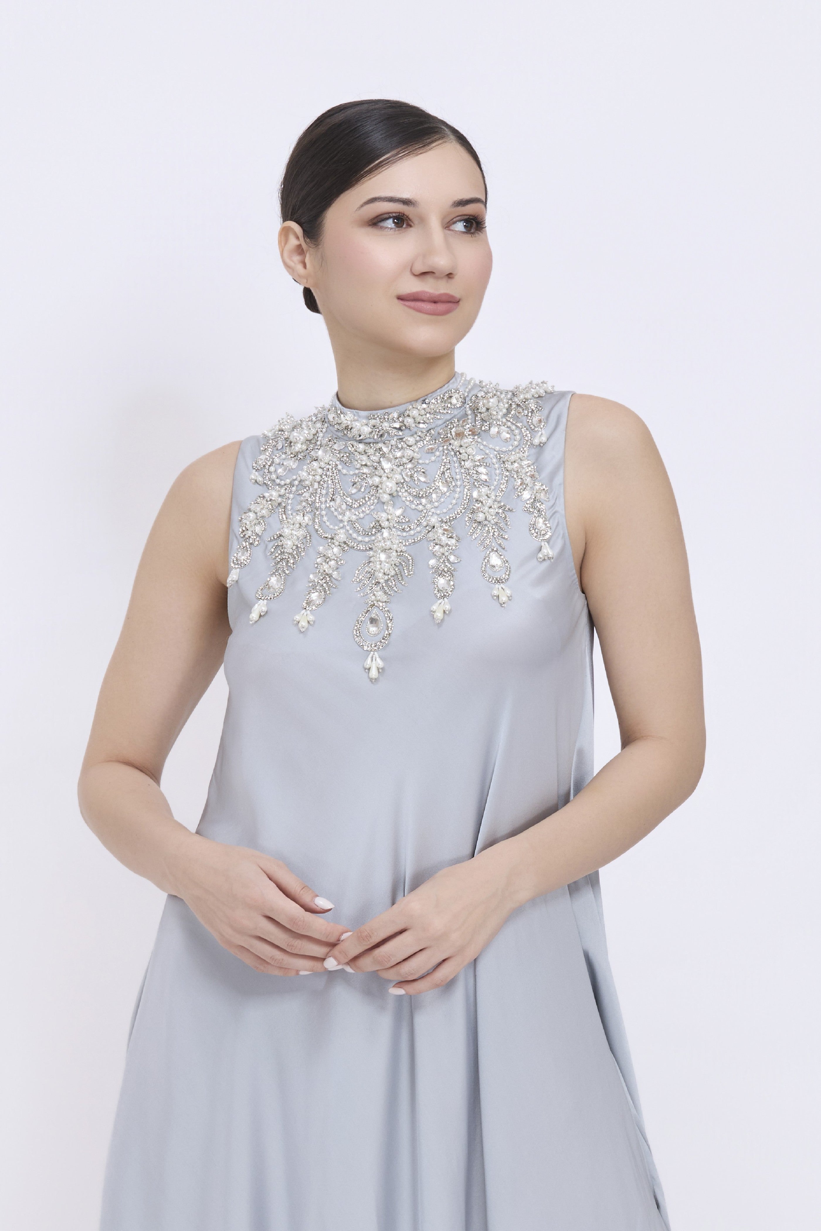 Grey Iib Gown