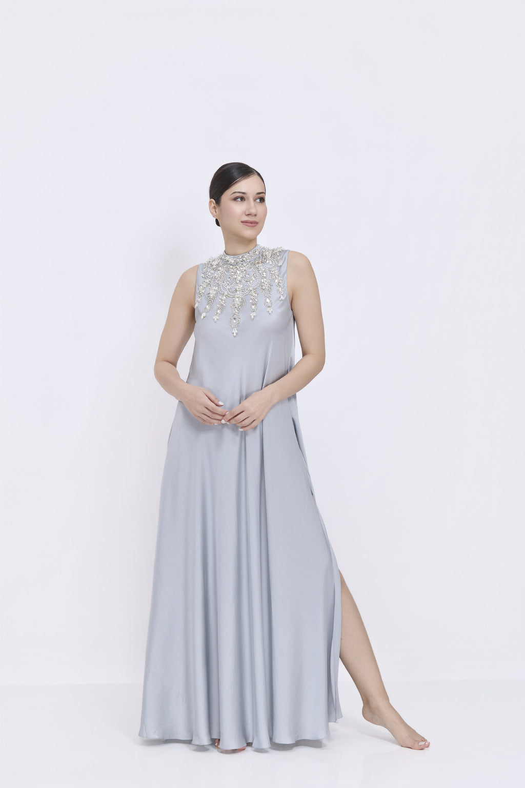 Grey Iib Gown