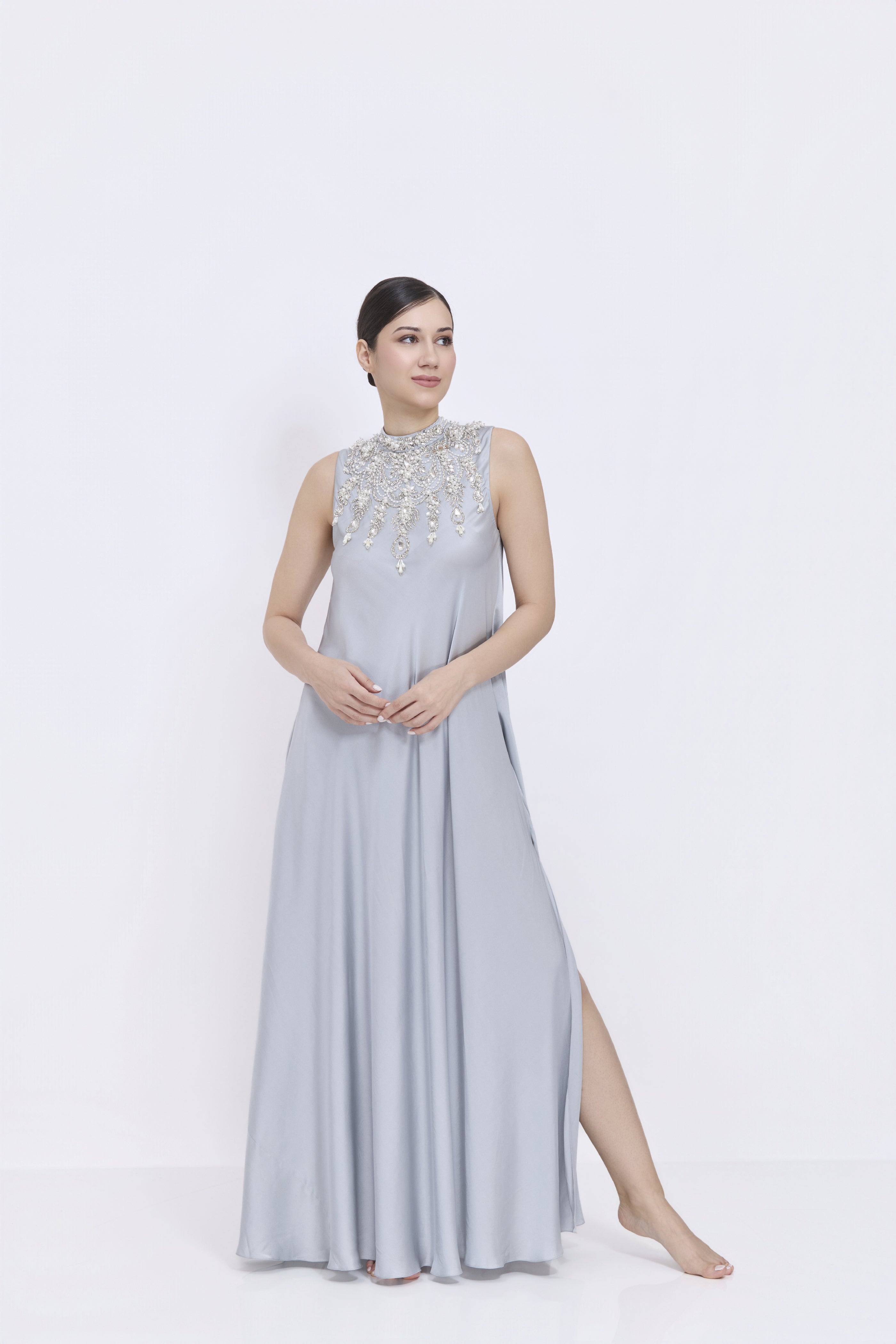 Grey Iib Gown