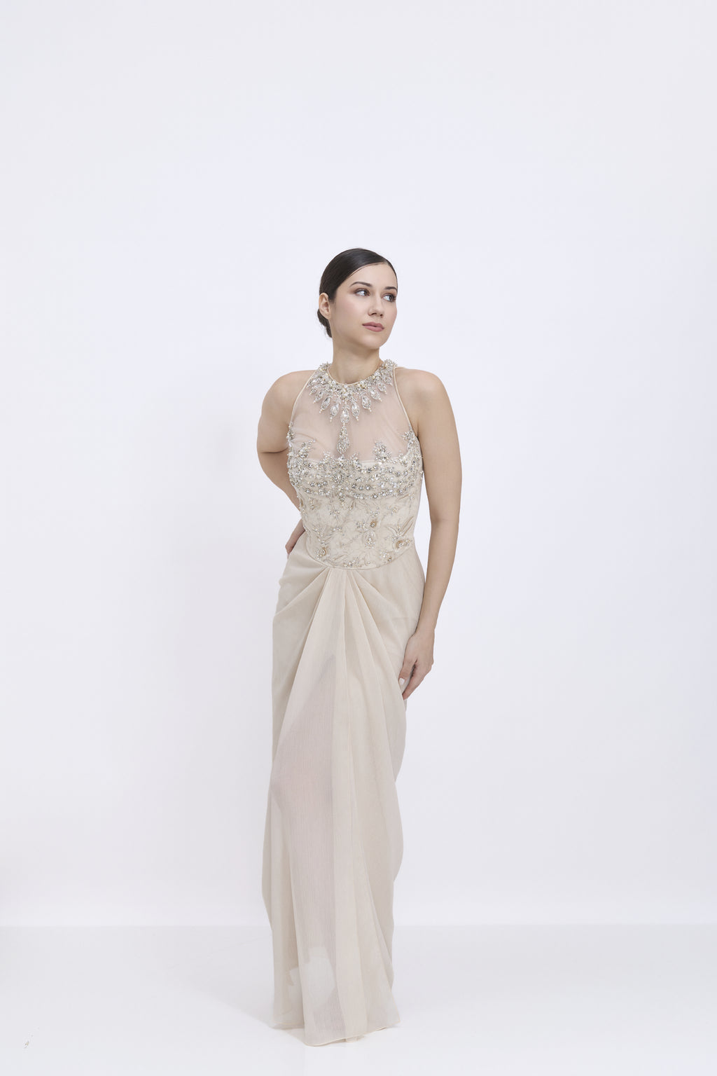 Creme Fw25 Gown