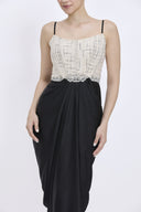 The Ebony & Ivory Gown