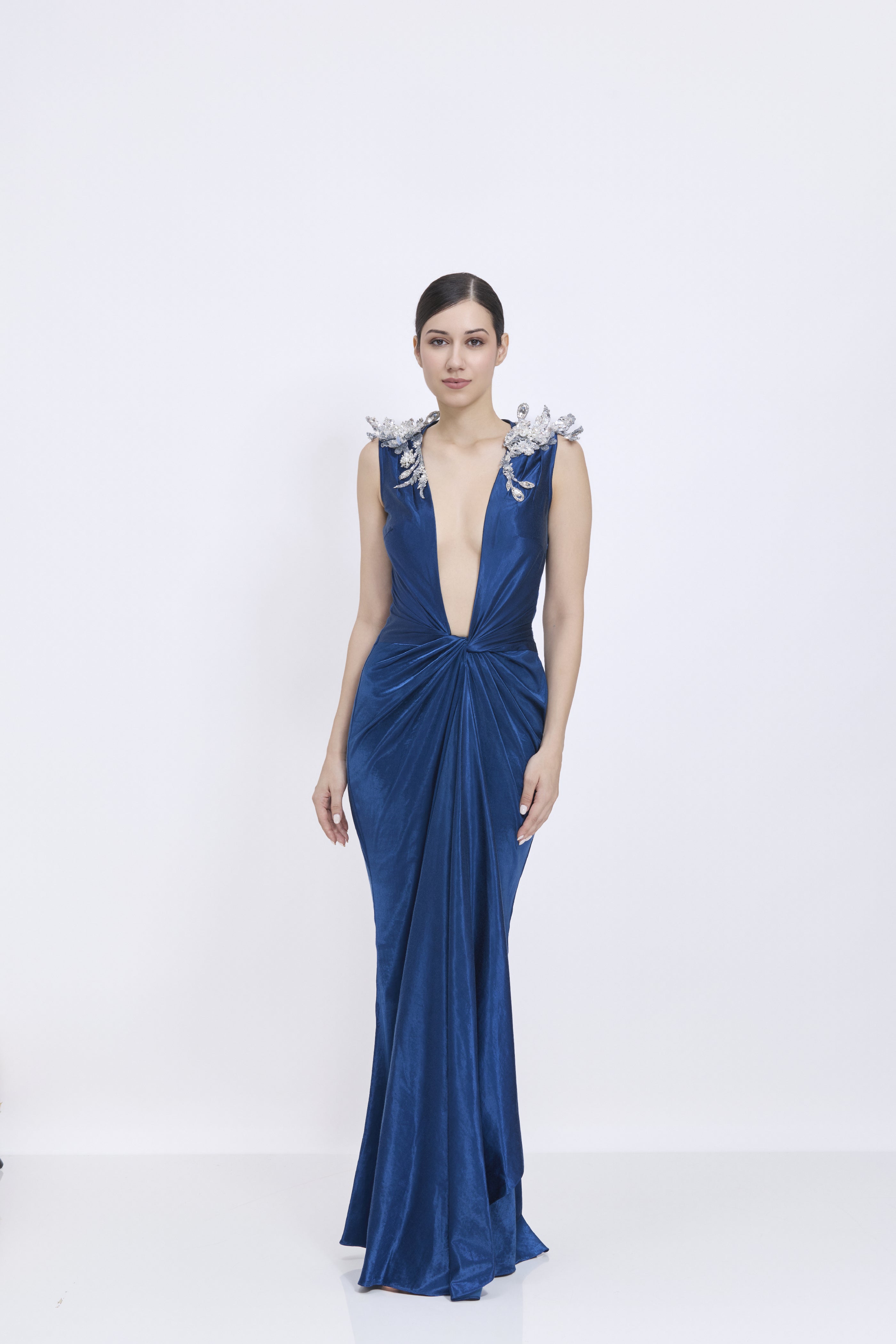 Sapphire Omp Gown