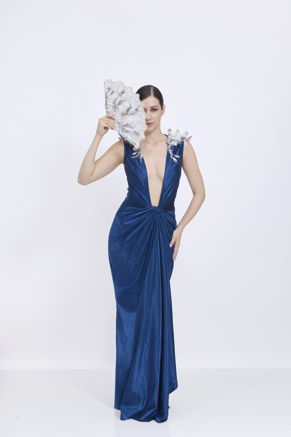 Sapphire Omp Gown