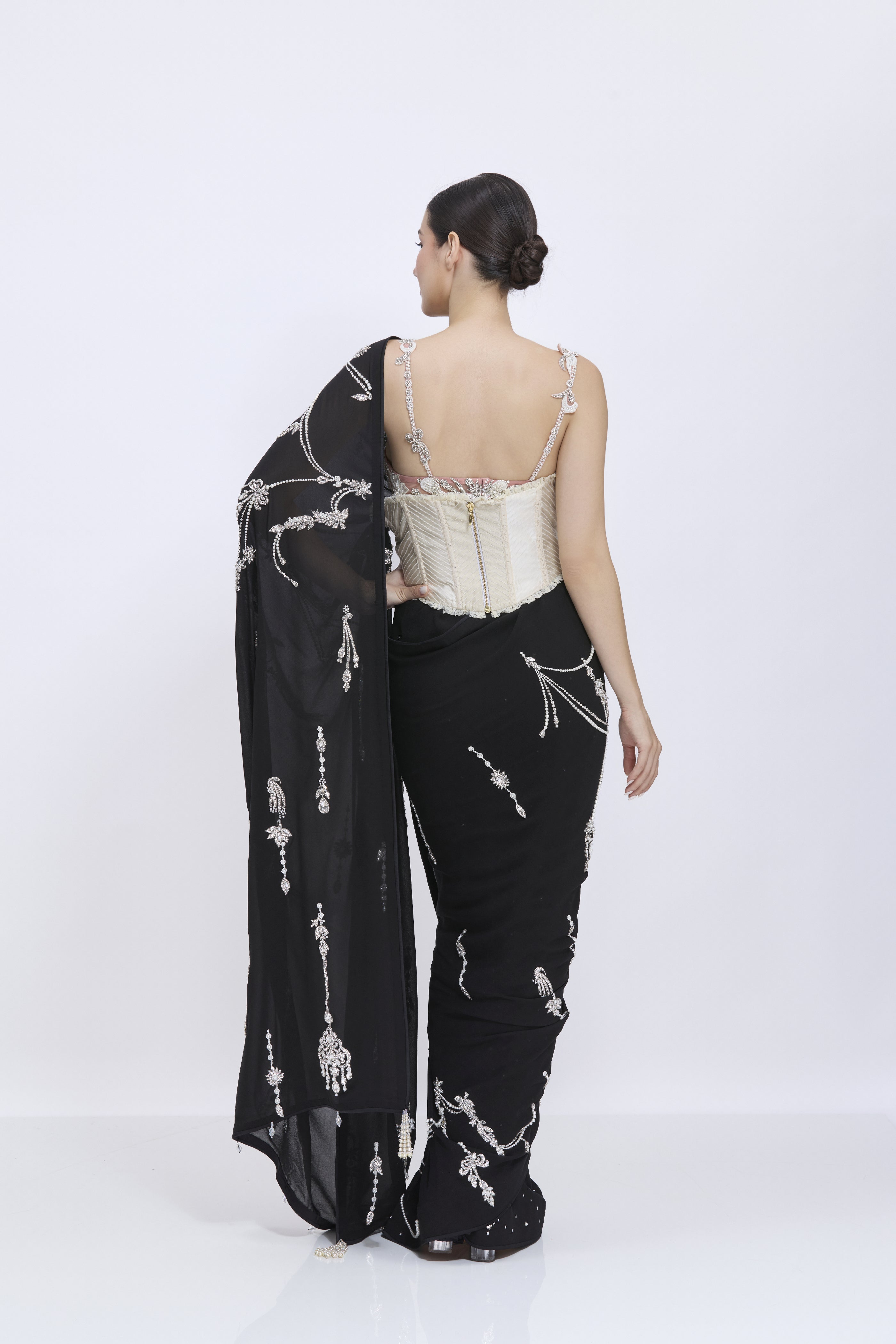 Ivory Beige Waist Corset