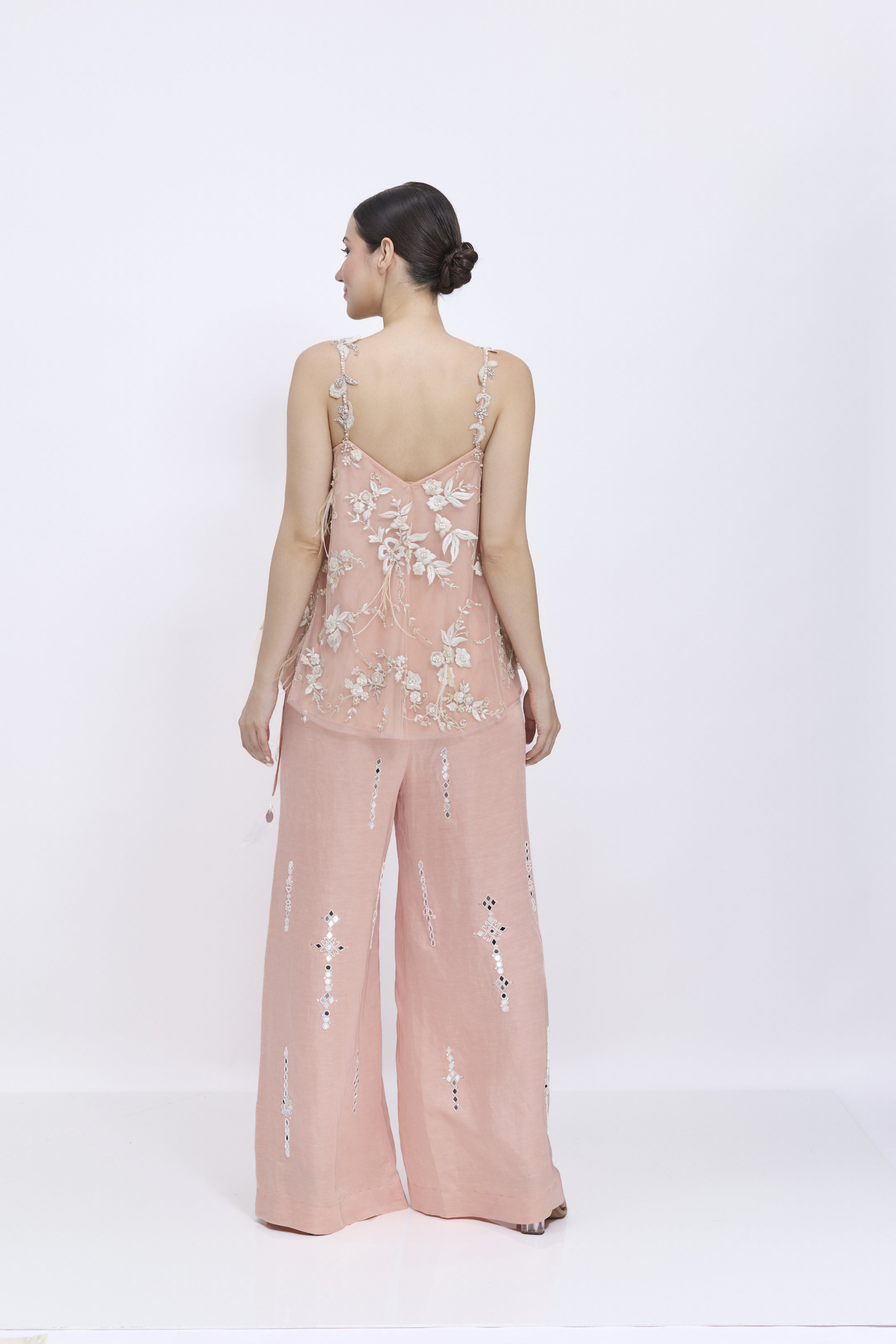 Dusty Pink Trouser