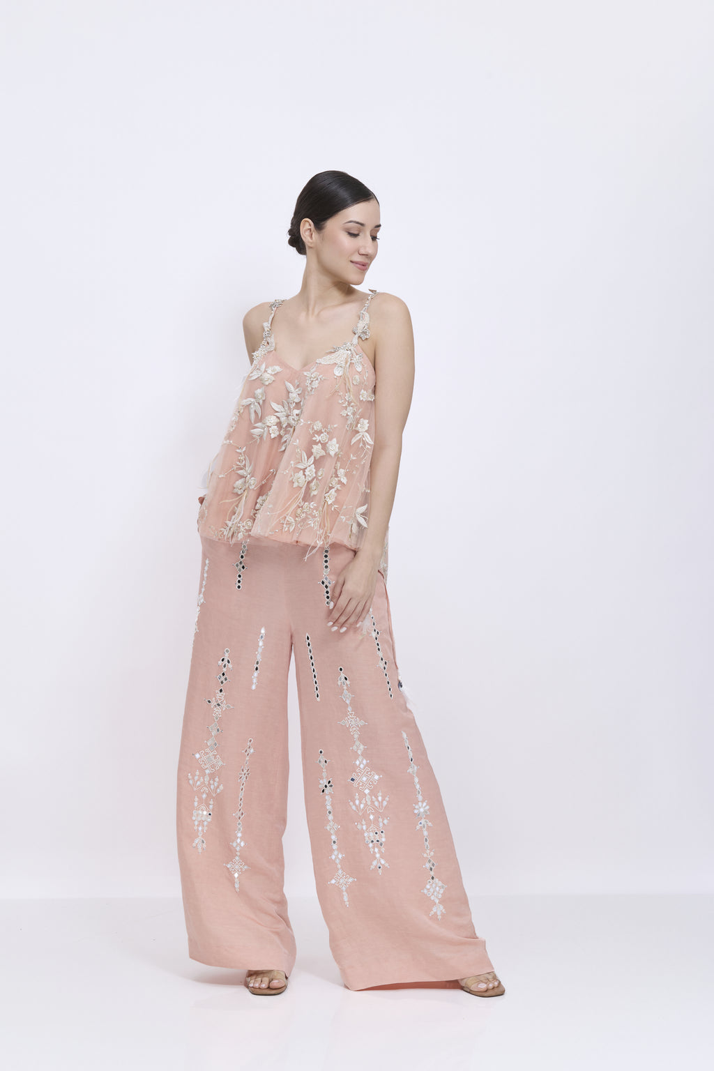 Dusty Pink Trouser