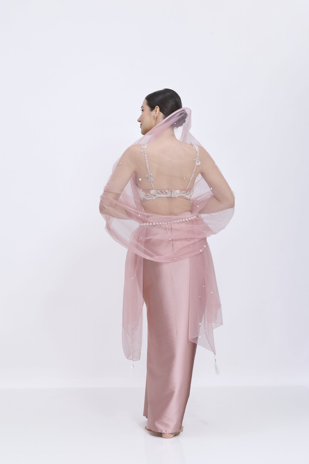 Old Rose Skirt Set