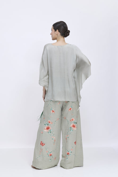 Ash Grey Kaftan