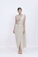 The Biscotti Pre-stitch Saree