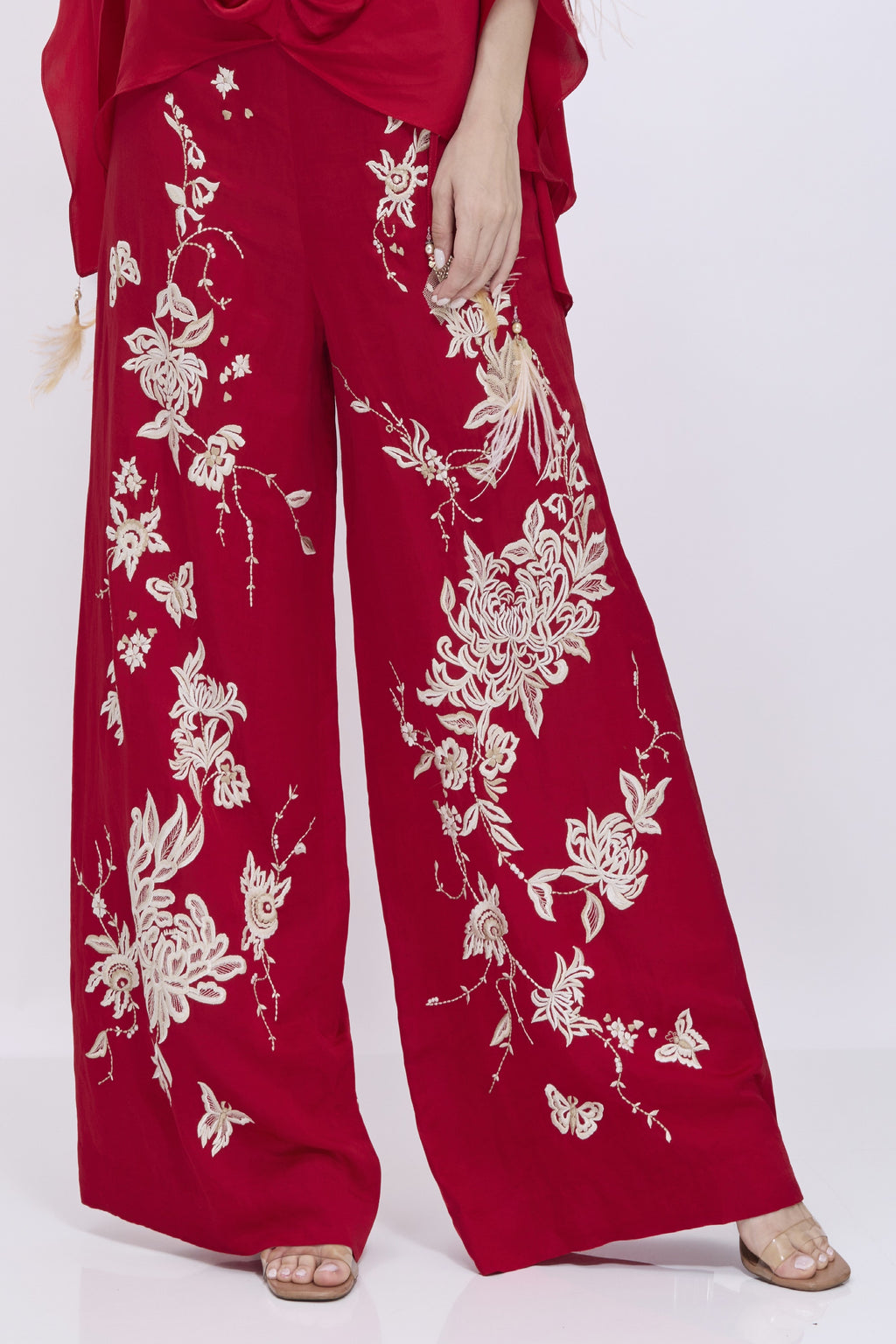Red Etm Trouser