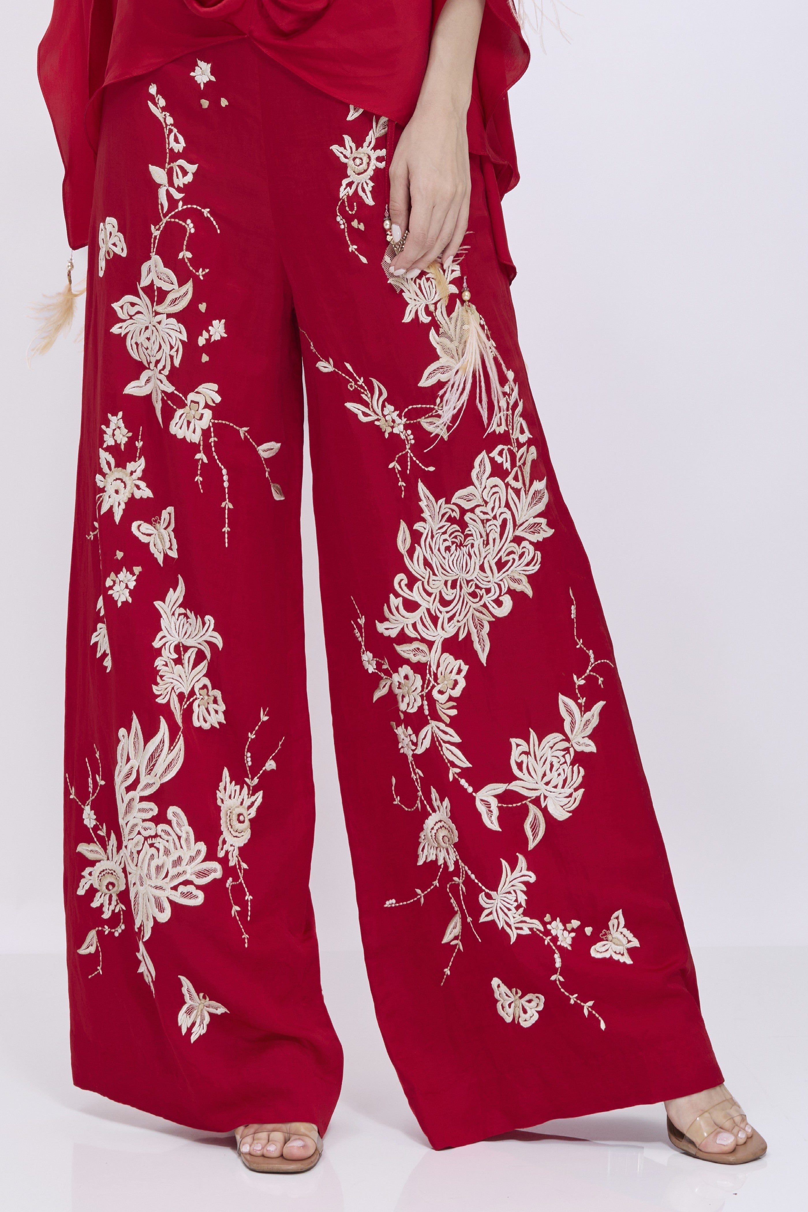 Red Etm Trouser