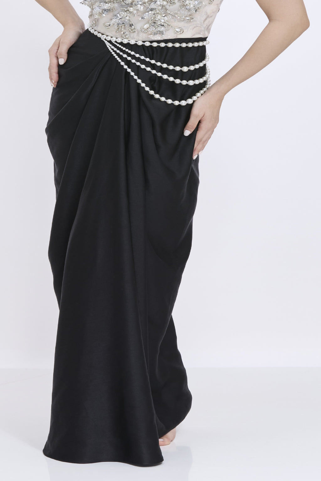 Ivory Pearls Belt