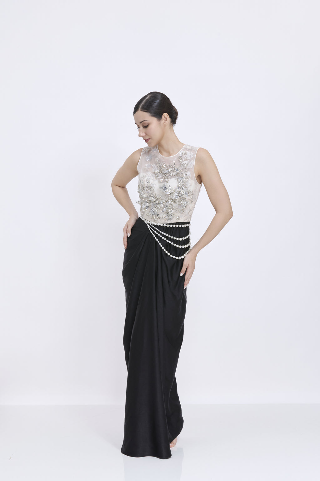 Ivory Pearls Belt