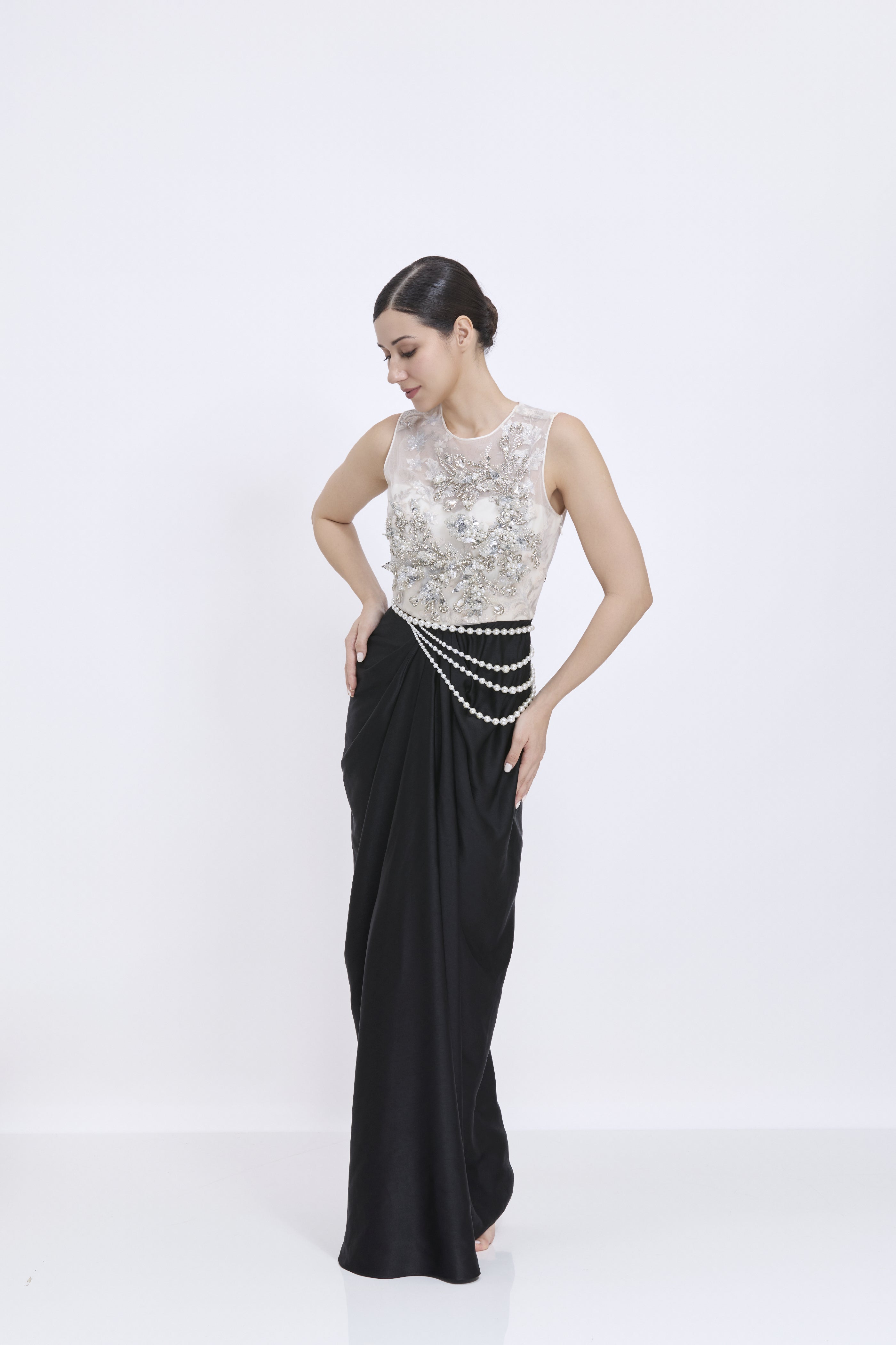 Ivory Pearls Belt