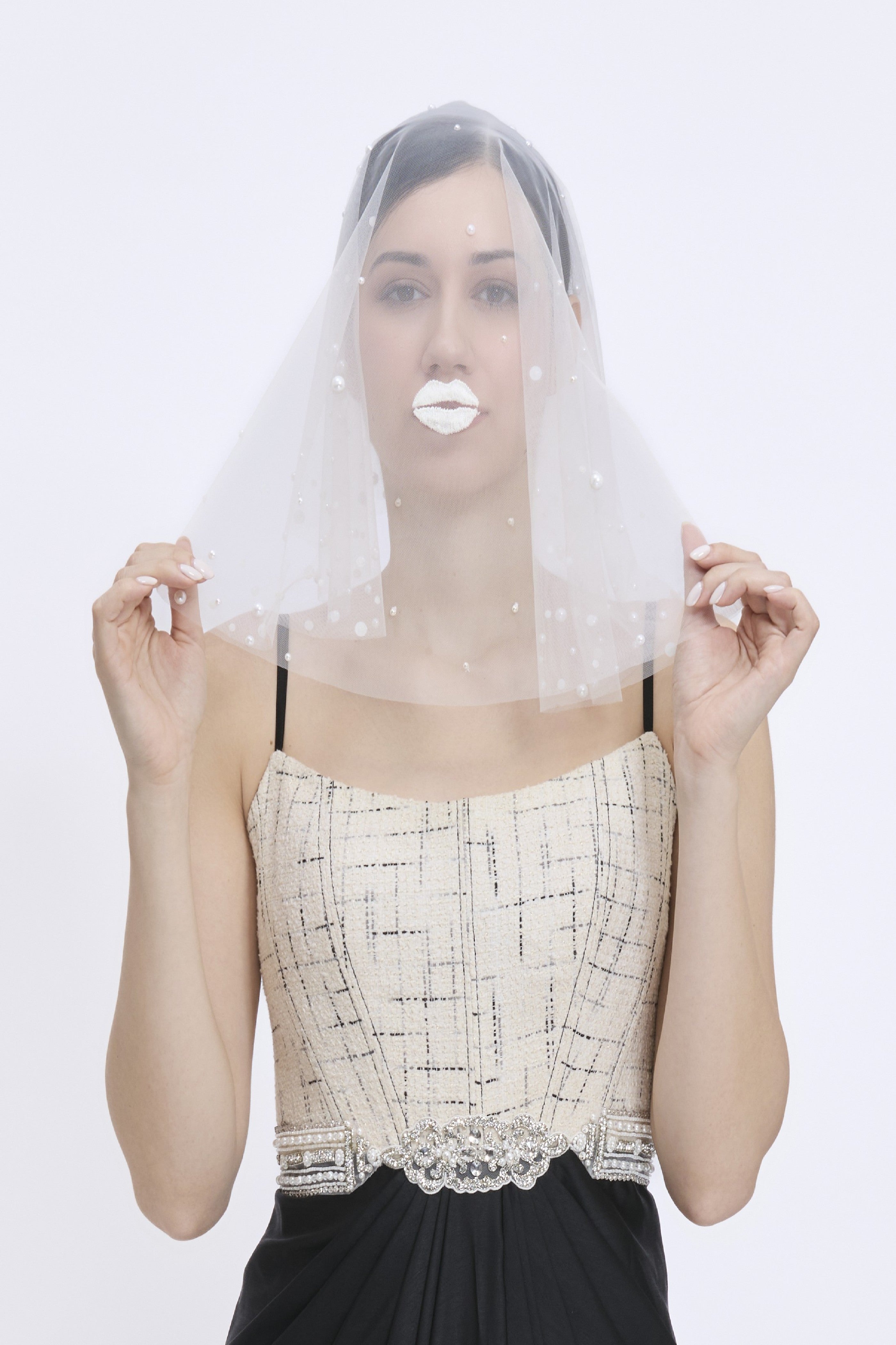Ivory Head Veil