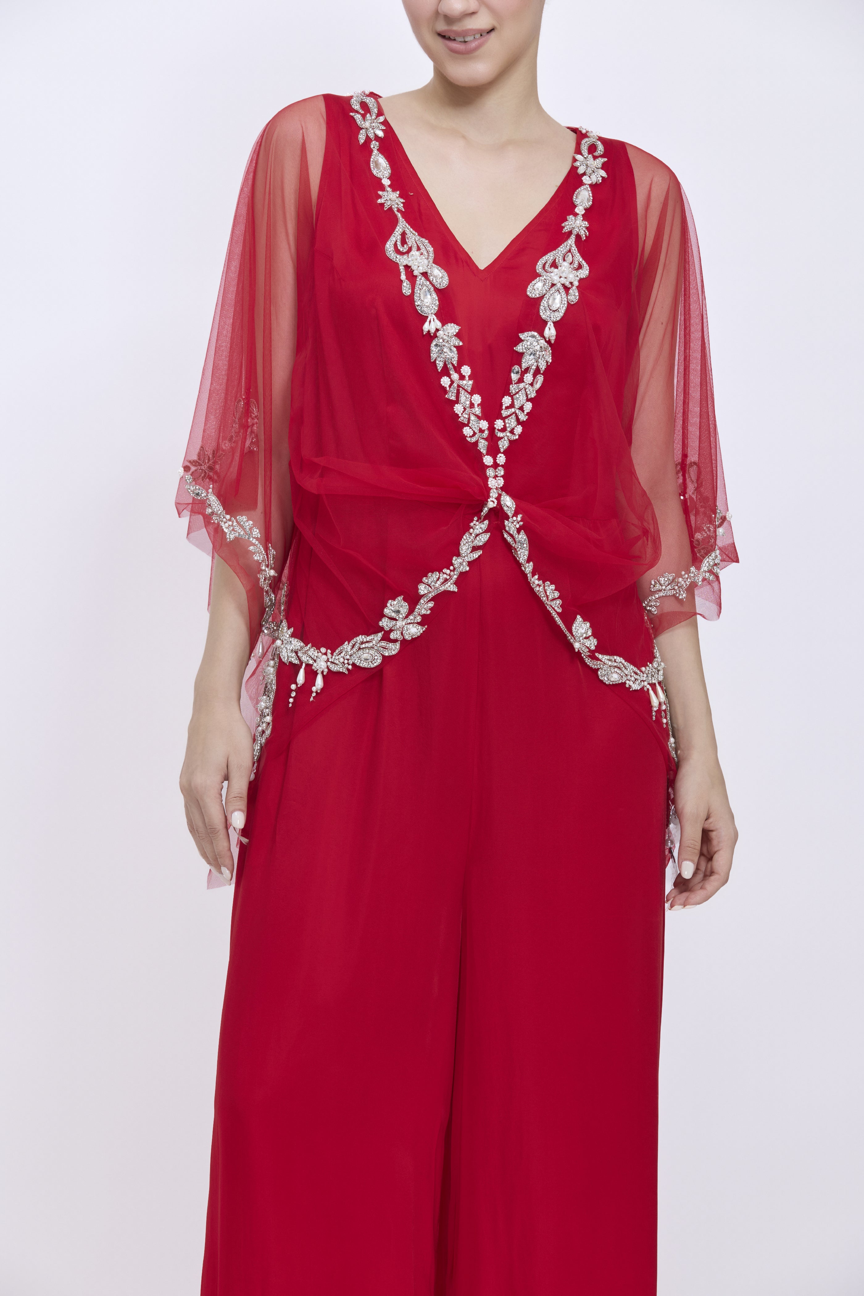 Red Etm Jumpsuit