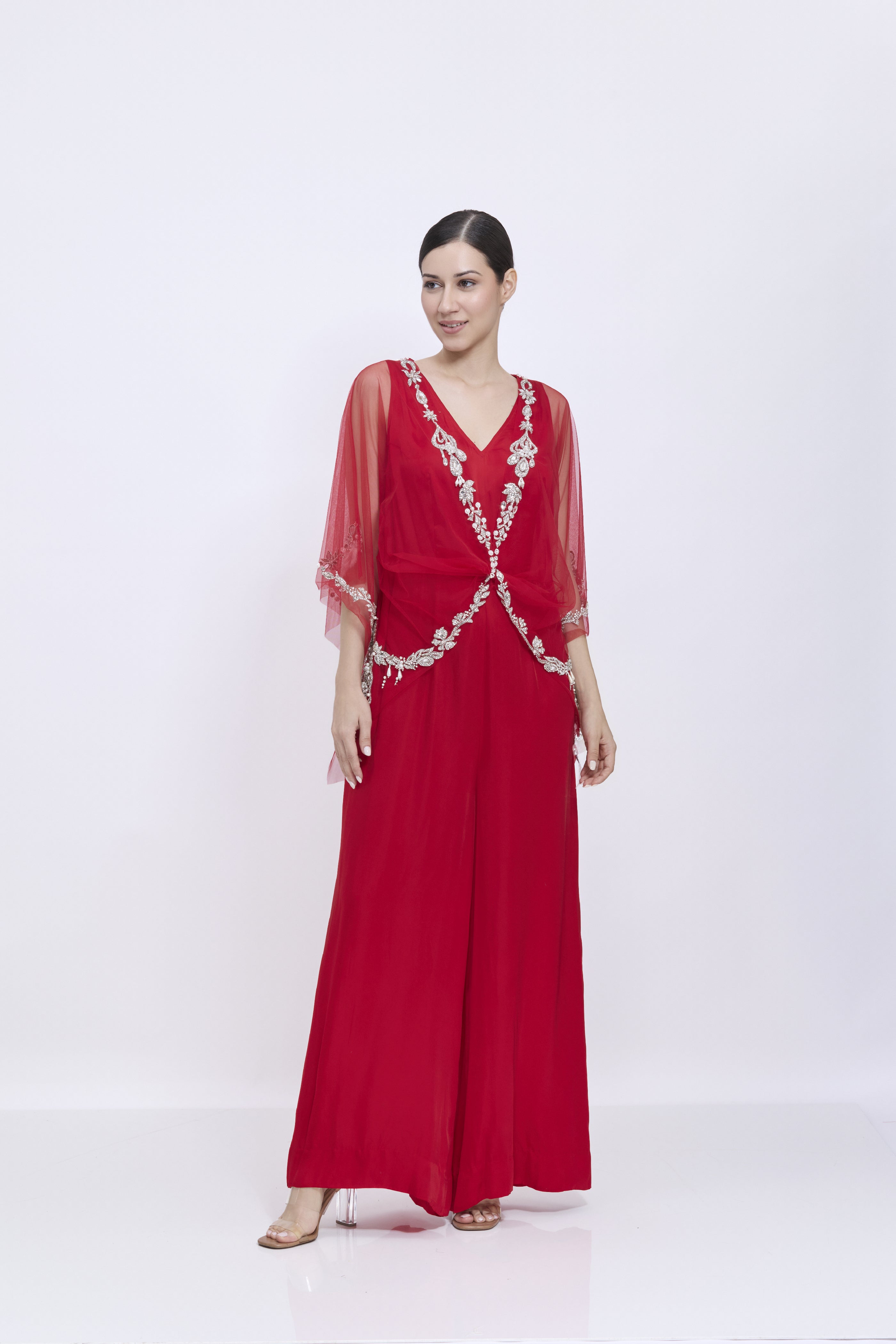 Red Etm Jumpsuit