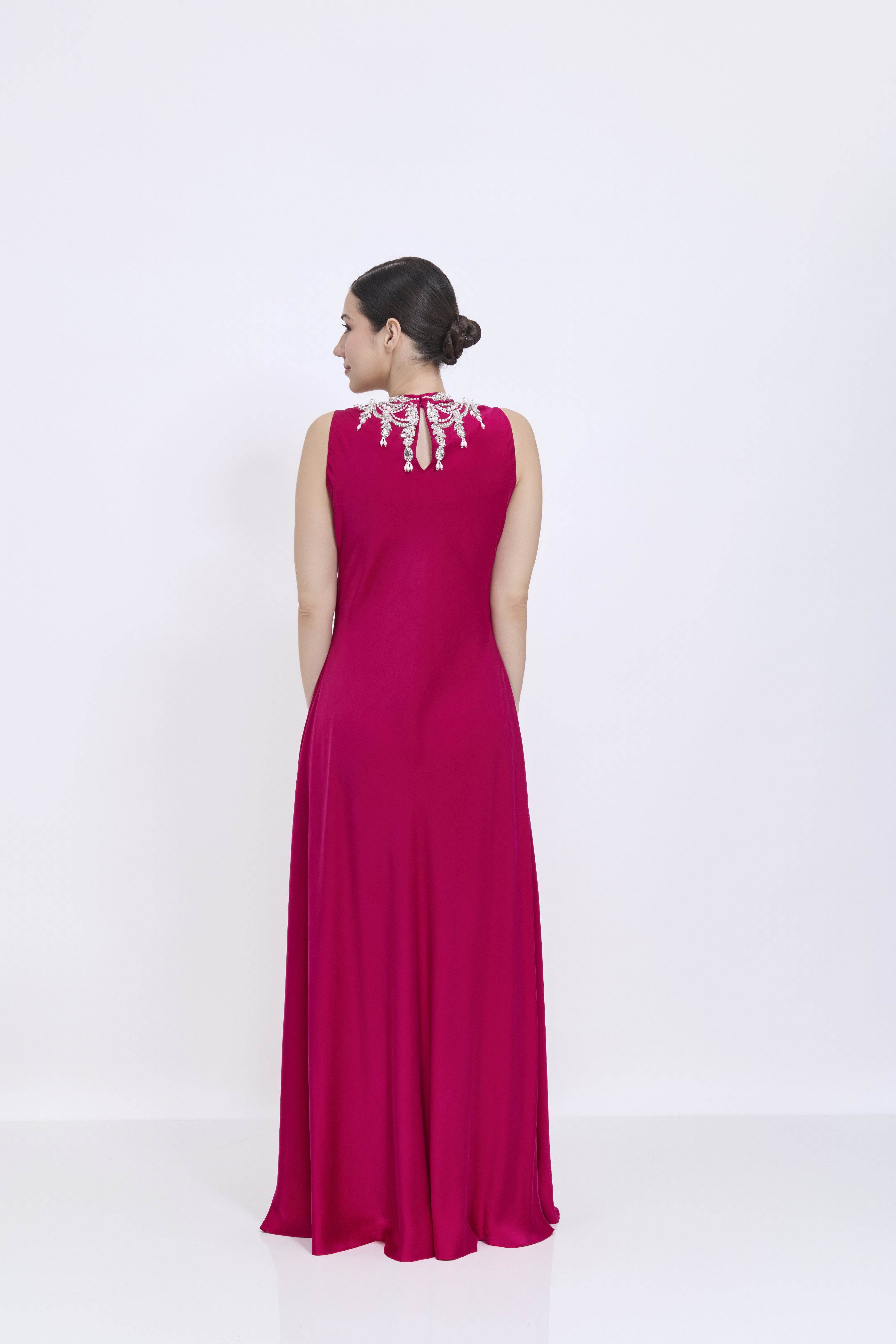 Ruby Pink Omp Gown
