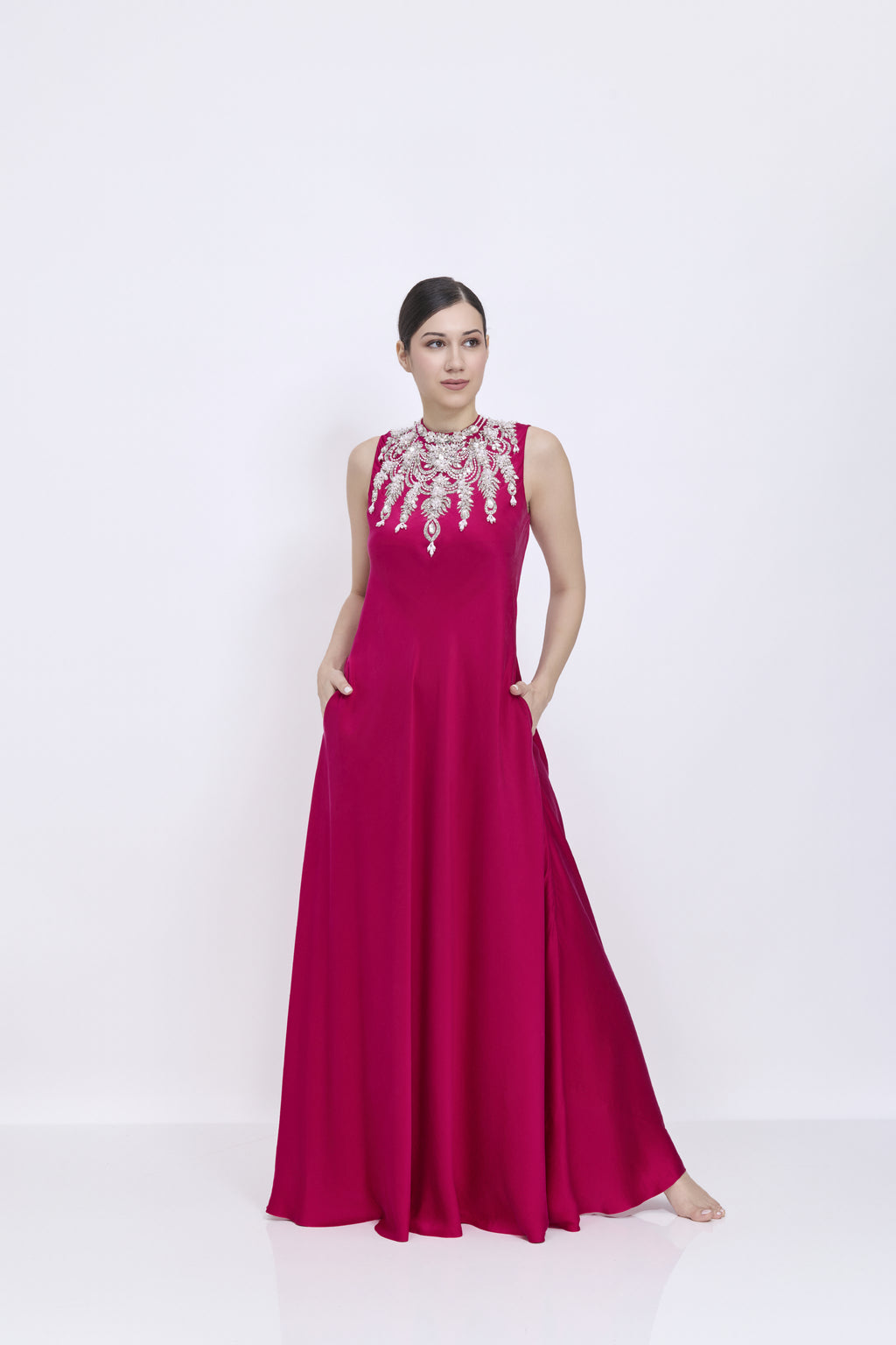 Ruby Pink Omp Gown