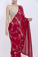 The Moulin Rouge Sari & Petticoat