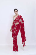 The Moulin Rouge Sari & Petticoat