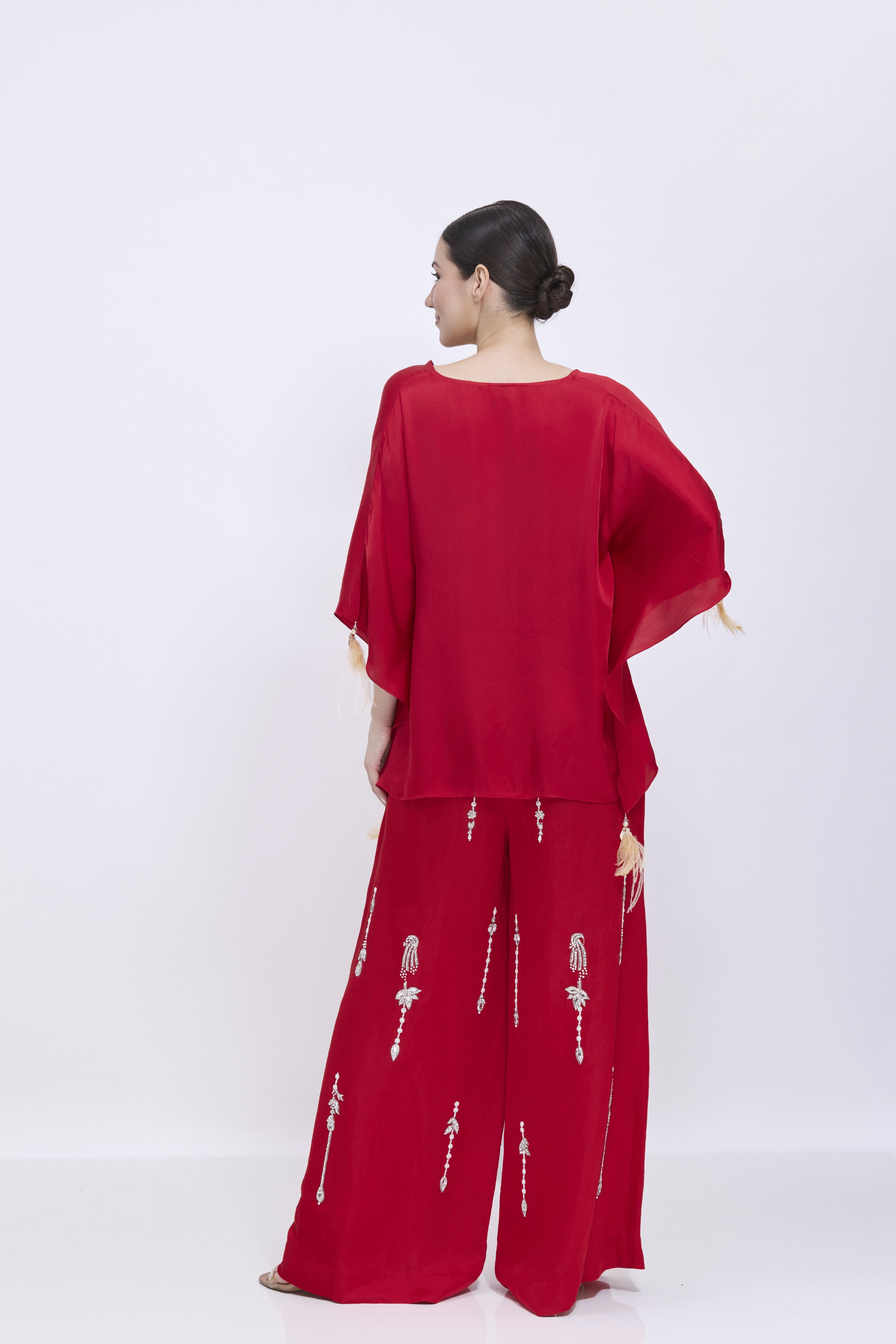 Red Etm Trouser
