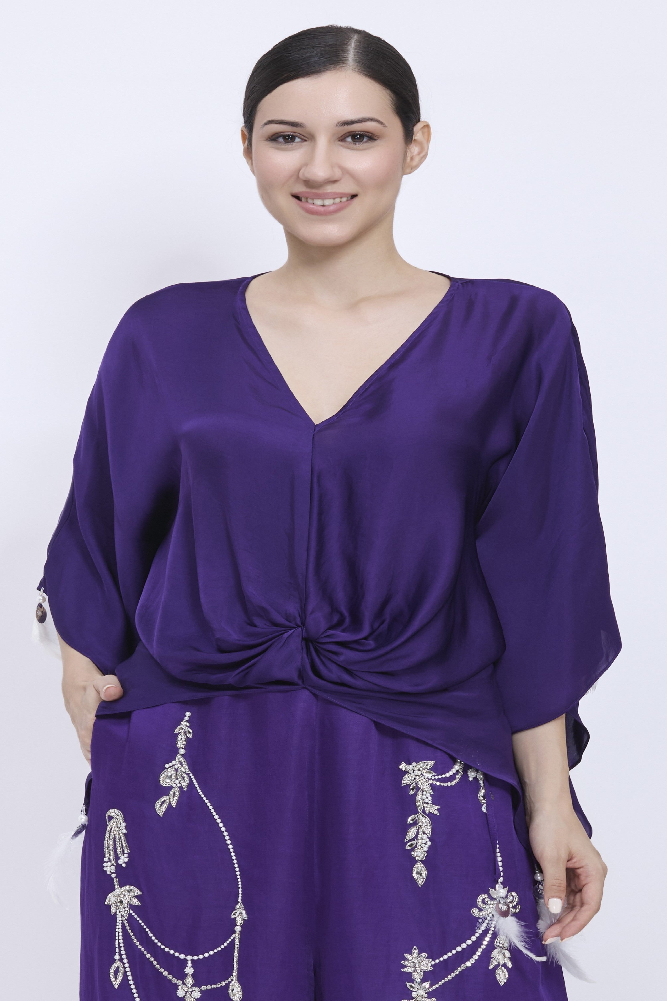 Purple Etm Kaftan