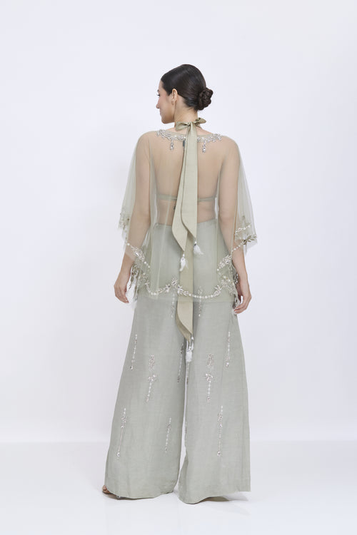 Ash Grey Kaftan