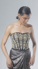 The Sade Corset-Skirt Set